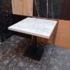Horeca Tafel Marmeren Decor (~70X70 CM)
