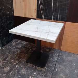 Horeca Tafel Marmeren Decor (~70X70 CM)