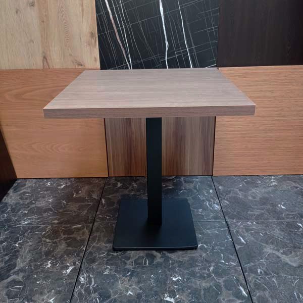 Horeca Tafel Okkernoot Decor-A (~70X70 CM) - Afbeelding 4