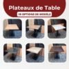 Plateaux de Table (~70X70 CM)